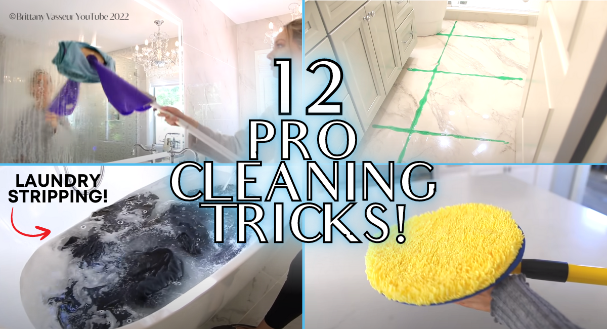 12 AMAZING DEEP CLEANING HACKS AND METHODS YOU SHOULD TRY