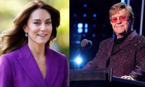 The Night Princess Kate Walked on Stage, Stood Beside Elton John